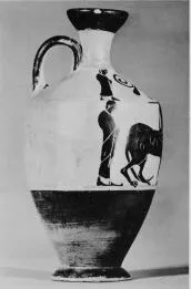 LEKYTHOS (ATHENIAN, BLACK-FIGURE)