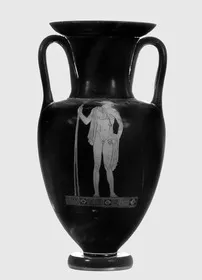 AMPHORA, NECK (ATHENIAN, RED-FIGURE)