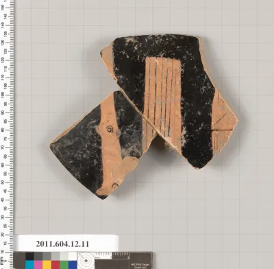 Terracotta fragment of a krater (deep bowl)