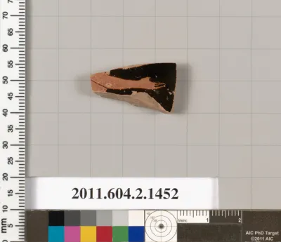 Terracotta fragment of a skyphos (deep drinking cup)