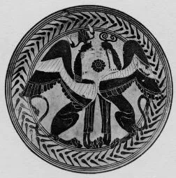 CUP, SIANA (LACONIAN, BLACK-FIGURE)