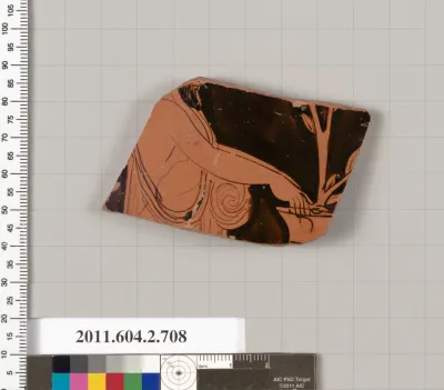 Terracotta fragment of a calyx-krater (bowl for mixing wine and water)