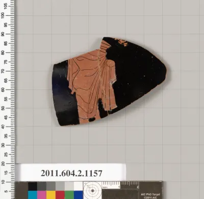 Terracotta fragment of an oinochoe (jug)