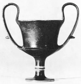 KANTHAROS (BOEOTIAN, BLACK GLAZE)
