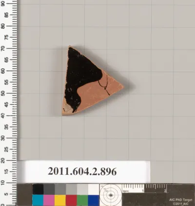 Terracotta fragment of a bell-krater (bowl for mixing wine and water)