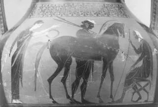 AMPHORA, BELLY, TYPE A (ATHENIAN, BLACK-FIGURE)