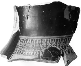 AMPHORA, BELLY, TYPE B, FRAGMENT (ATHENIAN, BLACK-FIGURE)