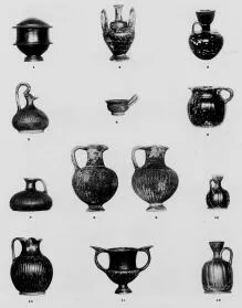 Vase (ATHENIAN, BLACK GLAZE)