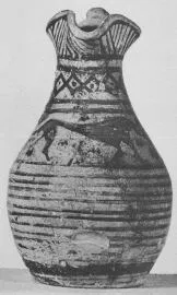 OINOCHOE (ATHENIAN GEOMETRIC, SILHOUETTE)
