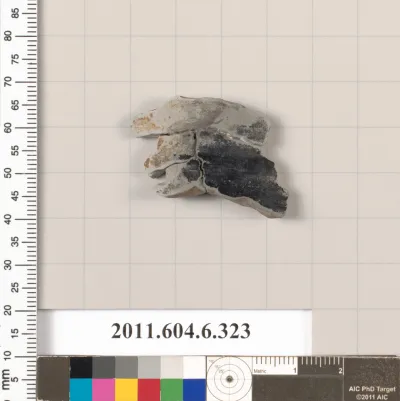 Terracotta fragment of an undetermined shape