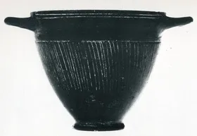 SKYPHOS (ETRUSCAN, BUCCHERO)