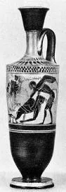 LEKYTHOS (ATHENIAN, BLACK-FIGURE)