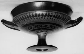 CUP DROOP (ATHENIAN, BLACK-FIGURE)