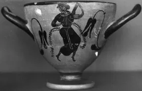 SKYPHOS (ATHENIAN, BLACK-FIGURE)