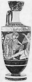 LEKYTHOS (ATHENIAN, RED-FIGURE)