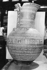 PITCHER (ATHENIAN GEOMETRIC, SILHOUETTE)