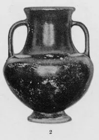 AMPHORA, BELLY (CALENIAN, BLACK GLAZE)