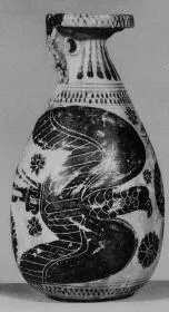 ALABASTRON (BOEOTIAN, BLACK-FIGURE)