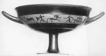 CUP, LITTLE MASTER BAND (ATHENIAN, BLACK-FIGURE)
