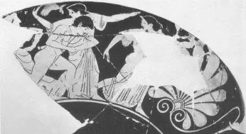 CUP, FRAGMENTS (ATHENIAN, RED-FIGURE)