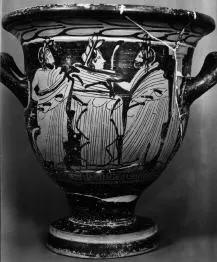 KRATER, BELL (ATHENIAN, RED-FIGURE)