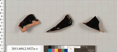 Terracotta fragments of oinochoai (jugs)