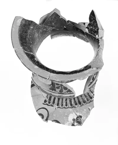 Attic Black-Figure Amphora Fragment