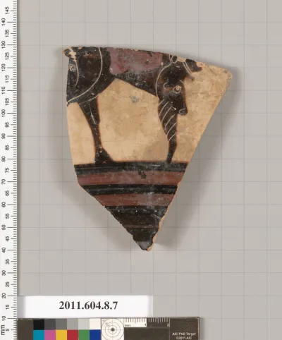 Terracotta fragment of a krater