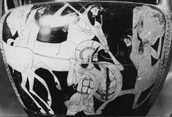 KRATER, COLUMN (ATHENIAN, RED-FIGURE)