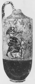 LEKYTHOS (ATHENIAN, BLACK-FIGURE)