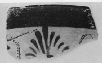 CUP, FRAGMENT (ATHENIAN, BLACK-FIGURE)