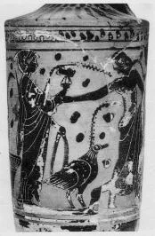 LEKYTHOS (ATHENIAN, BLACK-FIGURE)