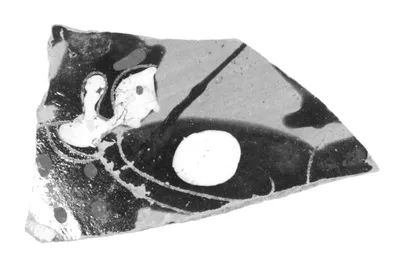 Attic Black-Figure Skyphos Fragment