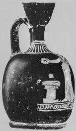 LEKYTHOS, SQUAT (ATHENIAN, RED-FIGURE)