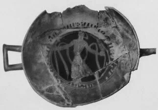CUP (ETRUSCAN, PSEUDO RED-FIGURE)
