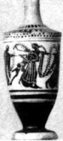 LEKYTHOS (ATHENIAN, BLACK-FIGURE)
