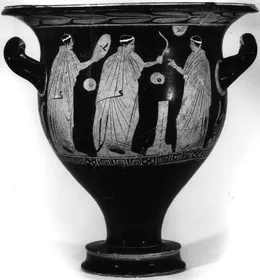 KRATER, BELL (ATHENIAN, RED-FIGURE)