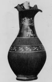 OINOCHOE (SOUTH ITALIAN, GNATHIAN, BLACK GLAZE)