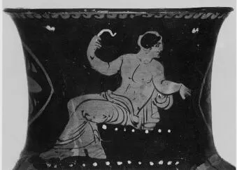 FIGURE VASE (SOUTH ITALIAN, APULIAN, RED-FIGURE)