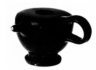 FEEDER (ATHENIAN, BLACK GLAZE)