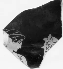 OINOCHOE, FRAGMENT (ATHENIAN, RED-FIGURE)