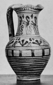 OINOCHOE (PROTOATTIC, SILHOUETTE)