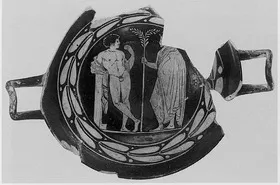 CUP B, FRAGMENTS (SOUTH ITALIAN, LUCANIAN, RED-FIGURE)