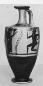 LEKYTHOS (ATHENIAN, BLACK-FIGURE)