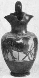 OINOCHOE (ATHENIAN, BLACK-FIGURE)