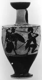 LEKYTHOS (ATHENIAN, BLACK-FIGURE)