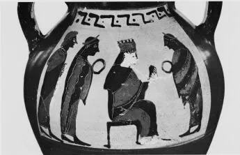 AMPHORA, BELLY, TYPE B (ATHENIAN, BLACK-FIGURE)