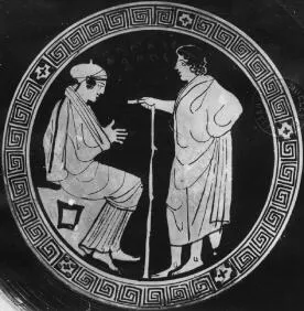 CUP B (ATHENIAN, RED-FIGURE)