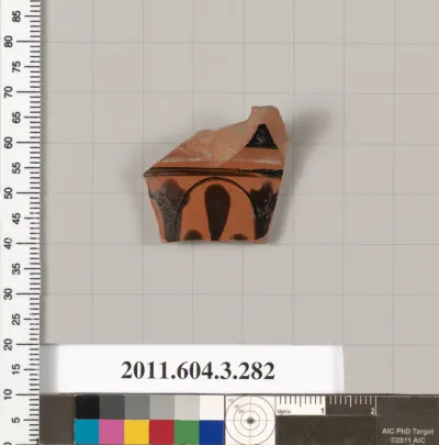 Terracotta fragment of a neck-amphora (jar)