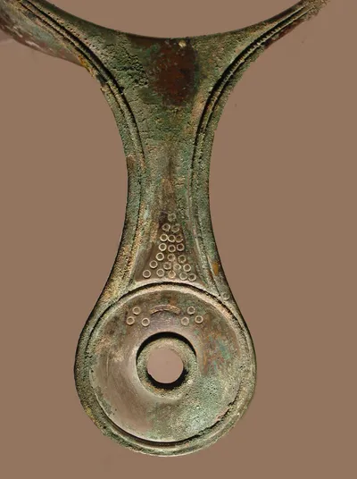 Fragment einer Situla (Groβe Kasserolle mit Fabrikantenstempel TALIO F)